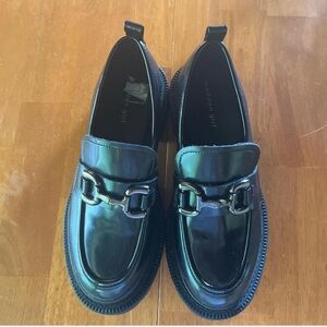 Gothic platform loafers